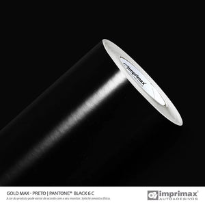 Adesivo Gold Max Preto Imprimax