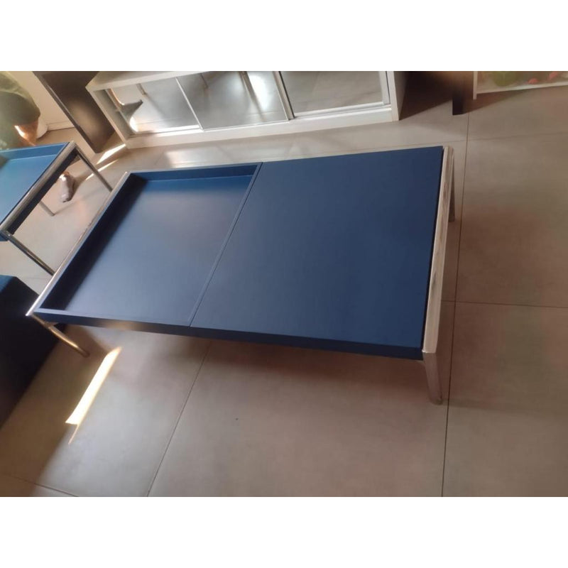 Adesivo Gold Madeira Satin Azul Petróleo Imprimax