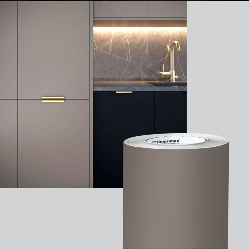 Adesivo Silver Max Bege Taupe Imprimax