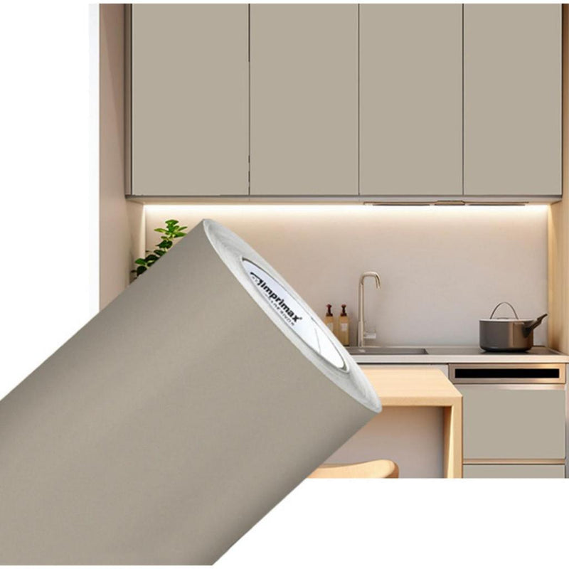 Adesivo Gold Madeira Satin Bege Palha Imprimax