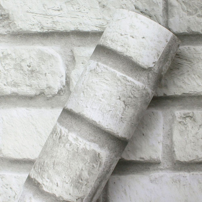Vinil Adesivo Tijolo Branco - 1 x 1,22 - Alltak
